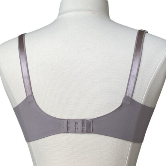 (Bundle) Maiden Form / Warners Seamless Bras | Nude Strapless + Mauve Wireless - Picture 4 of 4